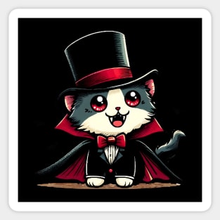 Vampire cat Sticker